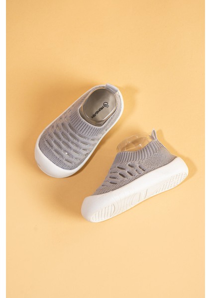 Hobyo Unisex Çocuk&bebek Şık, Esnek, Yumuşak Kaymaz Ortopedik Taban Günlük Ilk Adım Ayakkabısı&kız-Erkek Çocuk&bebek Sneaker