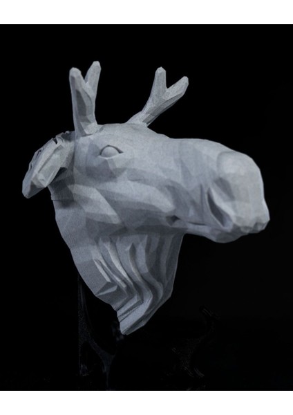 Geyik figürlü LED duvar lambası, pilli, modern ve dekoratif aydınlatma, beyaz renk fırsatları