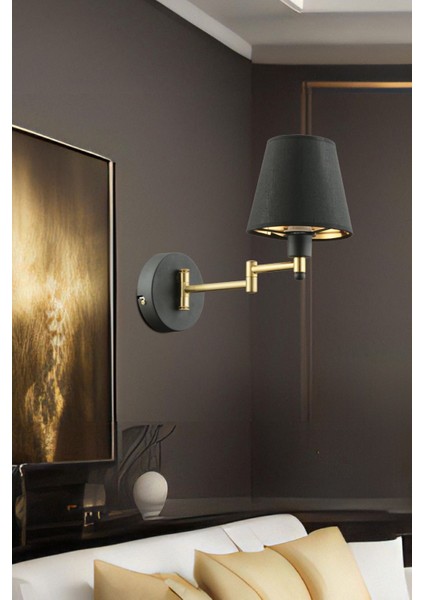 Modern metal altın aydınlatma, şık ve fonksiyonel salon ve koridor için mükemmel seçim