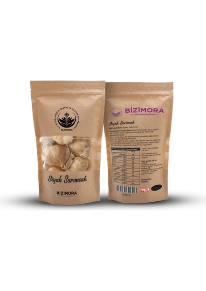 Dişli Siyah Sarımsak (150 Gr)