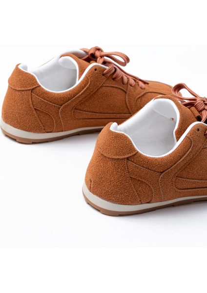 Rs-01 Bej Süet Ince Taban Günlük Spor Ayakkabı modelleri