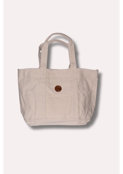 % 100 Pamuk Kanvas " Everyday Essential " Bez Çanta / Tote Bag