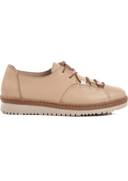 Voyager Z132 Z Bej Deri Kadın Günlük Ayakkabı modelleri