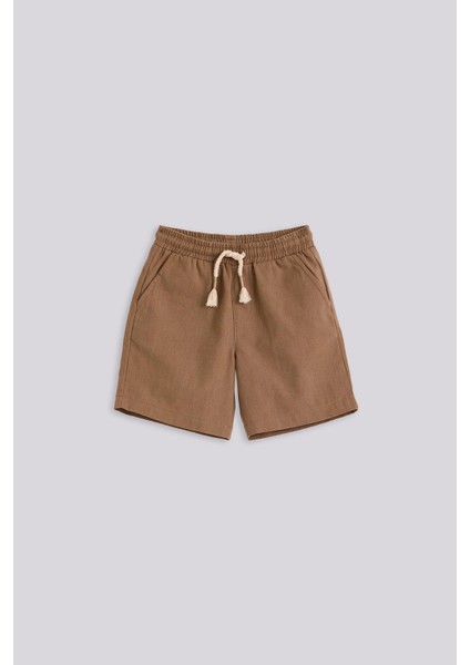 Bg Store Erkek Çocuk Kahverengi Şort