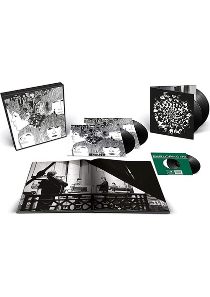 The Beatles Revolver Plak 4LP+1 single 7'' (2022 Mix - Limited Super Deluxe Vinyl Edition) fiyatları