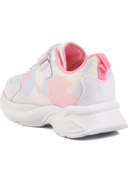 Ruffon 2340 P Beyaz-Pembe Hafif Esnek Çocuk Spor Ayakkabı fırsatları