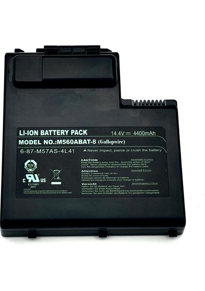 M560ABAT-8 Notebook Batarya Pil – Yüksek Performanslı, Uzun Ömürlü, Orijinal Uyumlu Güç Kaynağı