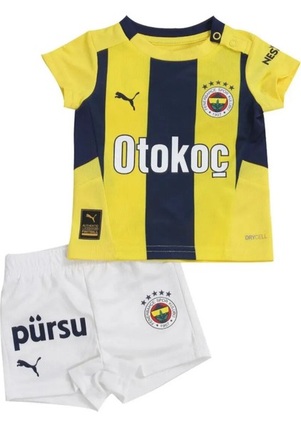 Fenerbahçe Puma Home Babykit Bebek Yuvarlak Yaka Forma 77536601