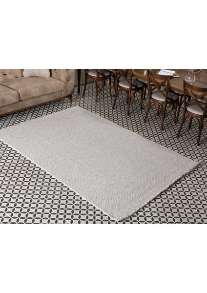 Azura İskandinav Salon Halısı Mutfak Halısı Yolluk Bukle Dokuma Halı Tozumaz Krem Beyaz Halı AZR-05 fırsatları