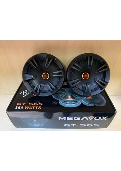 GT-S65 360WATT 80RMS 16 cm Midrange Boom Series 1 Takım 2 Adet