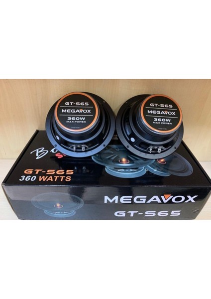 GT-S65 360WATT 80RMS 16 cm Midrange Boom Series 1 Takım 2 Adet