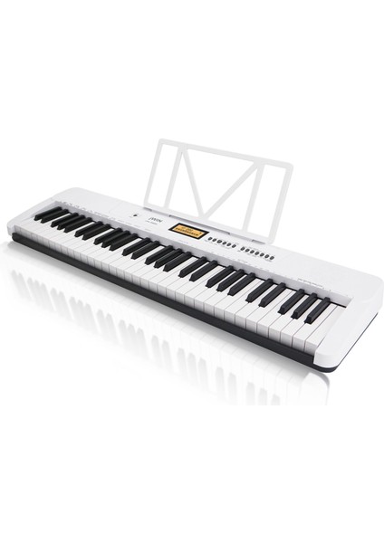 JTK-3600 61 Tuş Hassasiyetli 5 Oktav Org Seti - Beyaz