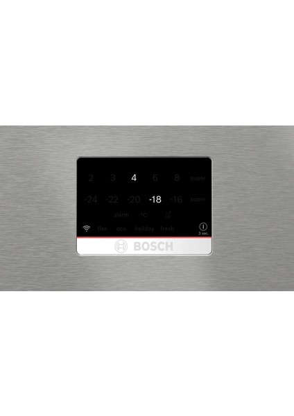 KGP76AIC0N Serie 8 C Enerji Sınıfı 631 Lt Alttan Donduruculu Buzdolabı