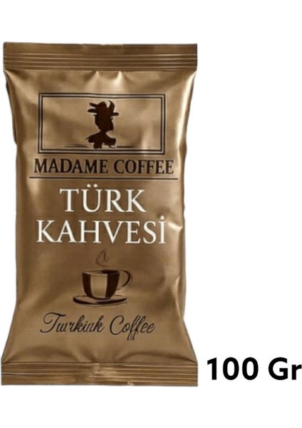 Madame Türk Kahvesi 100 gr ve Kahve Yanı Bitter Çikolata 30X7 gr modelleri