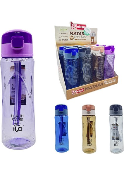 Mıkro Matara Drınk More Water H2o 600ml Pm-600