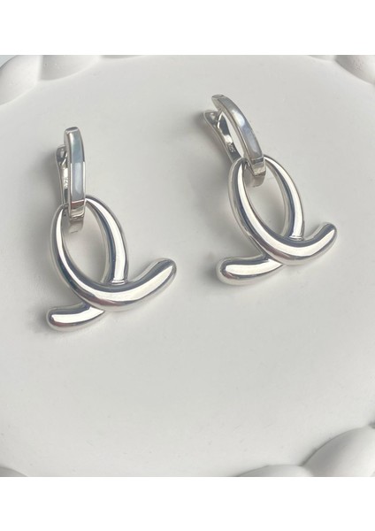 925 Ayar Gümüş (Silver) Kadın Küpe