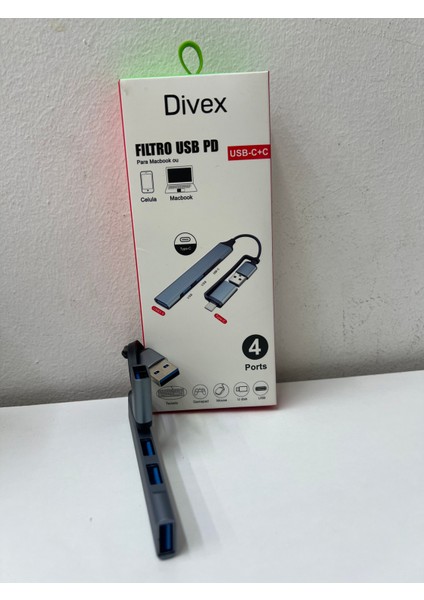Dx-05 USB Çoğaltıcı Type-C Uç