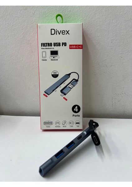 Dx-05 USB Çoğaltıcı Type-C Uç