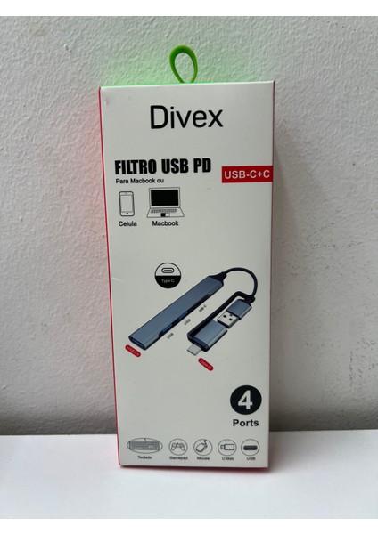 Dx-05 USB Çoğaltıcı Type-C Uç