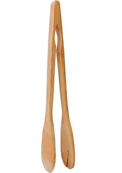 Bambu Doğal Ahşap Maşa 30CM