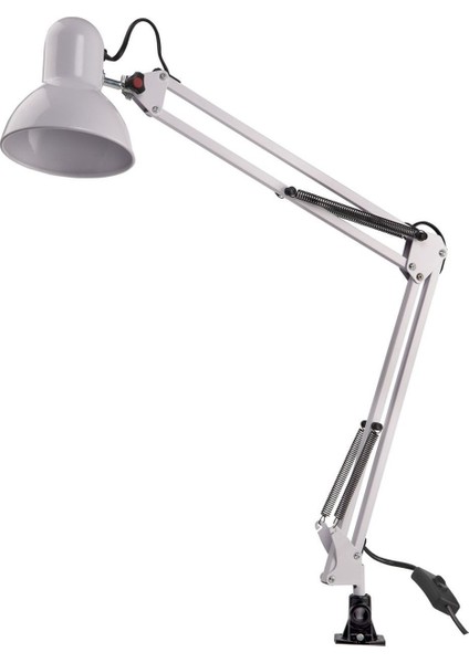 YL86-1310 Köln Mengeneli Metal Gövdeli Masa Lambası Beyaz