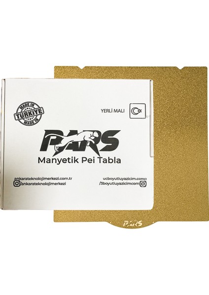 Creality Ender 5 S1 Pei Tabla - 235X235 mm (Magnetli)