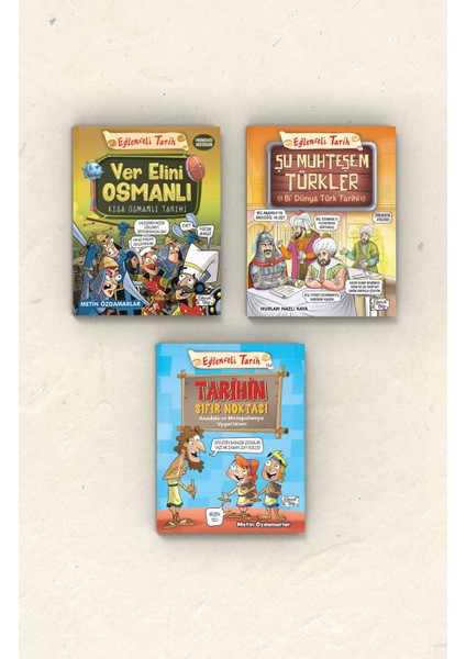 Yeni Yılda Tarih Yaz (3 Kitap)