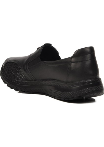 0042 Z Siyah Hakiki Deri Kadın Günlük Ayakkabı fırsatları