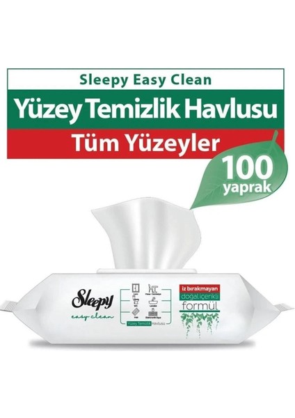 Easy Clean 5 Adet Yüzey Temizlik Havlusu 100LÜ fiyatları