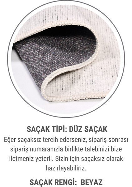 Azra Kaymaz Taban Beyaz Halı – Salon, Çocuk Odası ve Mutfak için Yıkanabilir, Yumuşak Kilim indirimleri