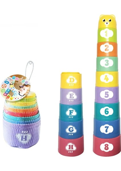 Çocuklar Eğlenceli Numara Mektupları Istifleme Dağı Bebek Montessori Erken Eğitim Duyusal Bulma Bulma Bulma Hız Oyuncakları Çocuklar Için Hediyelik Hediye: Çok Molor (Yurt Dışından)