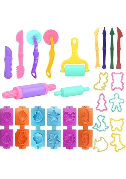 Çocuklar Için Hamur Oyun Aracı Karikatür Dinozor Meyve Makası Makas Playdough Aksesuarlar Plastik Bir Kalıp Erken Eğitim Toycolor: No. 9 Rastgele Renk (Yurt Dışından)