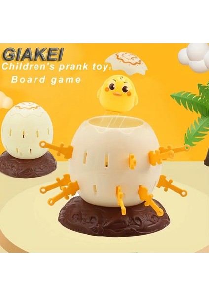 Eğlenceli Oyuncaklar, Ebeveyn-Çocuk Interaktif Mini Penguen Korsan Kovası, Mancınık Kovası, Interaktif Eğlence Oyuncakları, Rekabetçi Gamescolor: Sarı (Yurt Dışından)