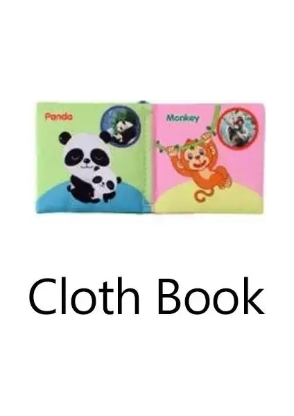Bebek Kitap Vizyon Tetik Kartları Kartlar Bebek Çocukları Ebeveyn-Çocuk Erken Öğrenme Kitapları 0-36 Aylık Montessori Eğitim Oyuncakları Renk: Kumaş Kitap (Yurt Dışından)