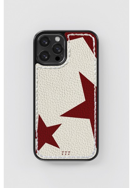 777 Deri ve Dikişli Telefon Kılıfı