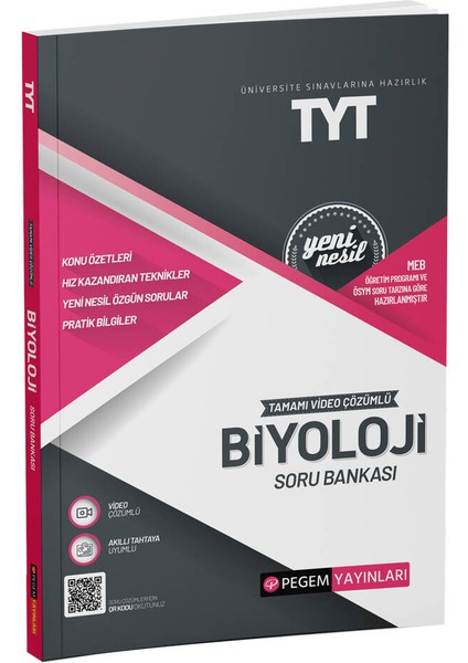 TYT Biyoloji Soru Bankası