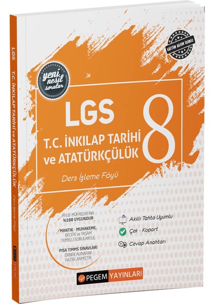 LGS T.C. İnkılap Tarihi ve Atatürkçülük Ders İşleme Föyü