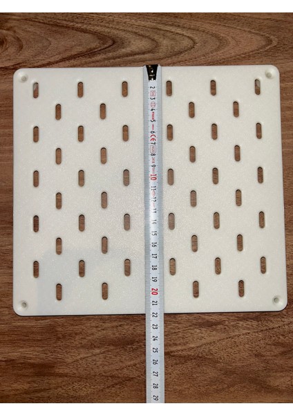 Ikea Skadis Pano - Modüler Delikli Organizasyon Panosu - 3D Baskı 22x24cm