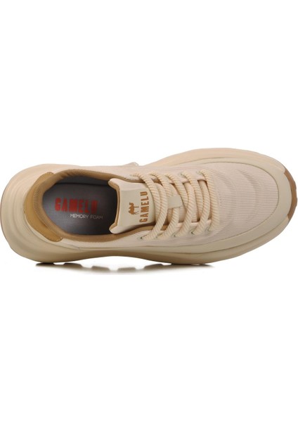 Gamelu M Bej-Kahve Hafızalı Taban Erkek Spor Ayakkabı Meks fırsatları
