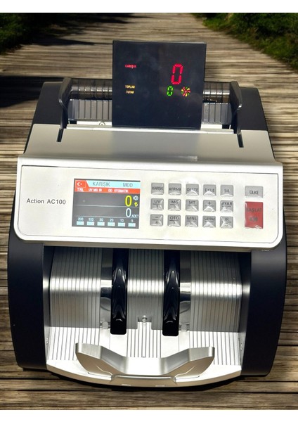 Action AC100 Tl- Euro Para Sayma Makinesi