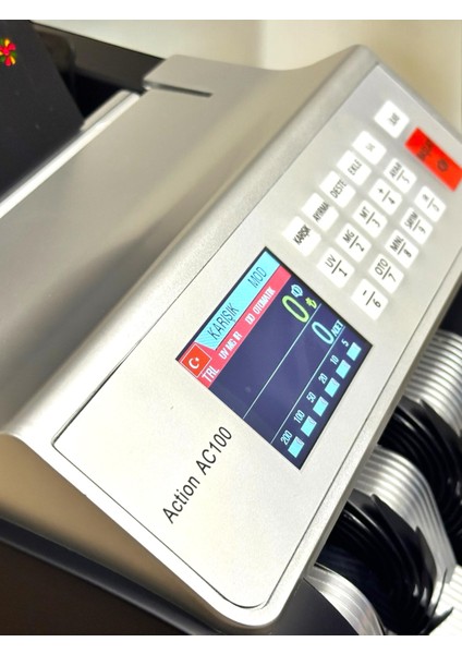 Action AC100 Tl- Euro Para Sayma Makinesi