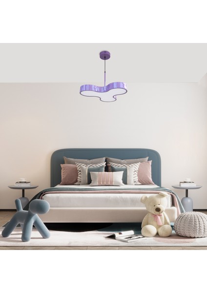 LED Avize Sarkıt Clover 60 cm