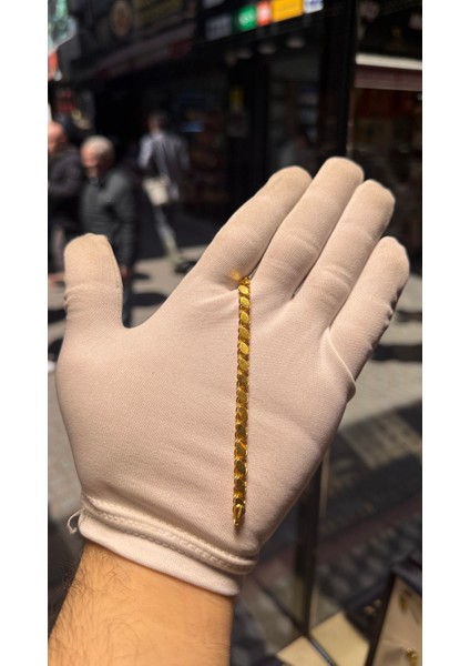 14 Ayar Altın Arpa Bileklik