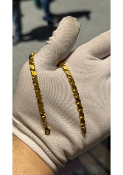 14 Ayar Altın Arpa Bileklik modelleri