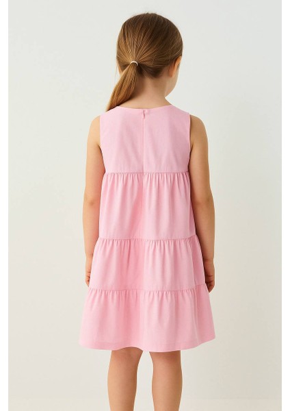 Papyon Detaylı Kız Çocuk Elbisesi fiyatları