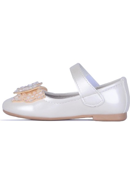 76-Herbebe Krem Kız Çocuk Günlük Babet fiyatları