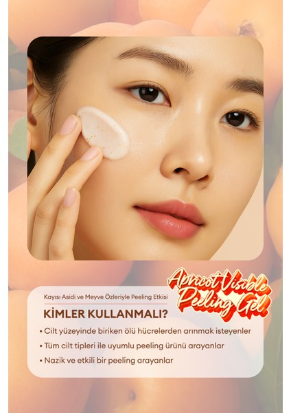 Kayısı Asidi ve Meyve Özleri İçeren Peeling Jel A'PIEU Apricot Visible Peeling Gel fırsatları