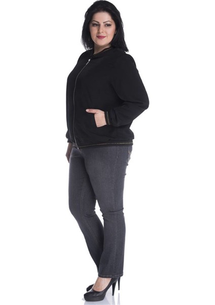 5 Cep Denim Pantolon Arka Cepleri Nakışlı 13405-m