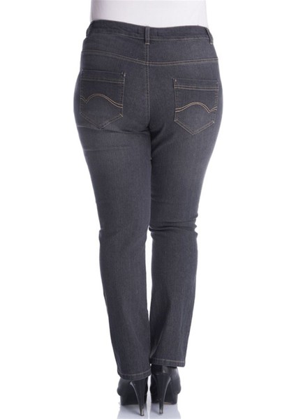 5 Cep Denim Pantolon Arka Cepleri Nakışlı 13405-m fırsatları