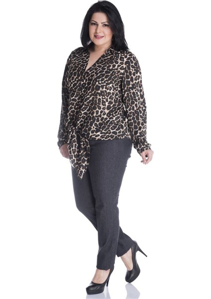 Beli Lastikli Denim Pantolon 13401-m